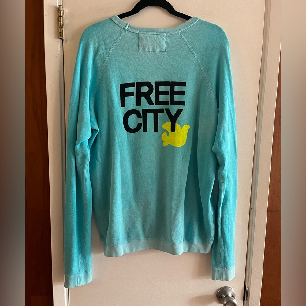 Free City Happy and Gay Raglan Sweatshirt - Picture 2 of 5